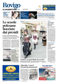 <p>28.05.18-Gazzettino Rovigo - Albarella, i «nuovi» bocciati dai proprietari=Albarella, stop ai «nuovi».</p>
